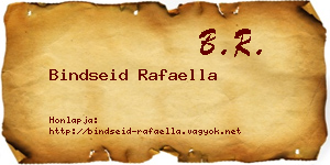 Bindseid Rafaella névjegykártya